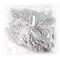 24" Silver Glitter Ash Spray Picks - 24-Pack, Sparkling Design, Perfect for Wreaths, Trees & Garlands - Christmas & Holiday Décor Accent - 2024 Christmas Collection, Floral Home by Artificial Flowers